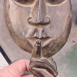 Vintage Indonesian Wooden Mask 
