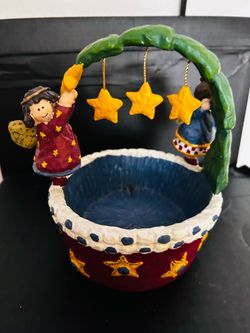 Resin Ange candy dish
