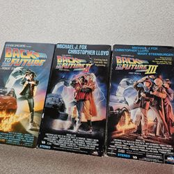 Back To The Future Vhs Collector Set