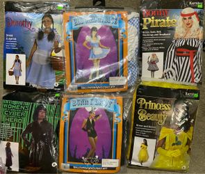 Women's Halloween Costumes Last Minute Costumes 10.00 Each