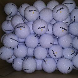 50 Used Wilson Ultra Distance Balls In Excellent Condition 