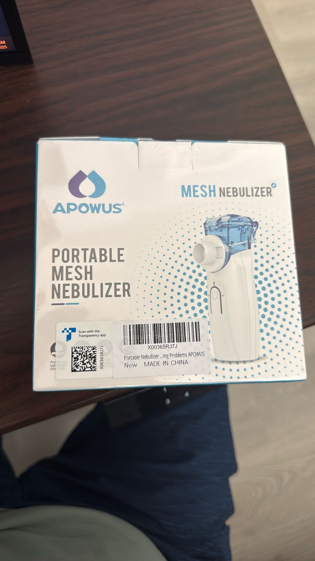 Apowus Portable Mesh Nebulizer