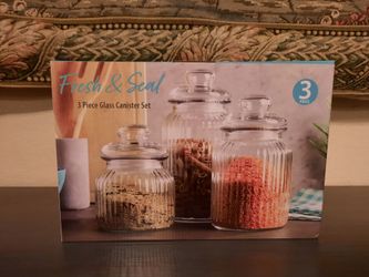 Glass Canister Set