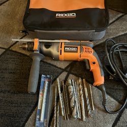 Ridgid 8.5 Amp Corded 1/2 In Heavy Duty Hammer Drill 