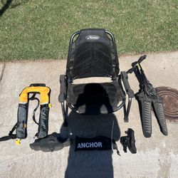 HOBIE FISHING FOOT PADDLING CANOE 