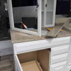Bathroom Cabinet with sink