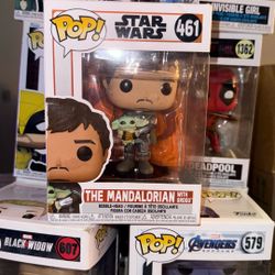 The Mandalorian with Grogu #461 Funko Pop