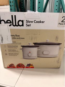 Bella slow cooker set