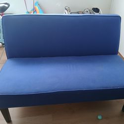 Small Blue Loveseat For Sale 