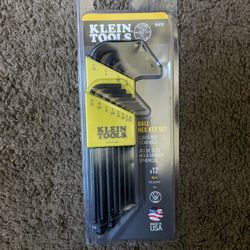 Klein Tools ball hex key set
