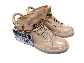 Buscemi Patent Leather Beige / Tan