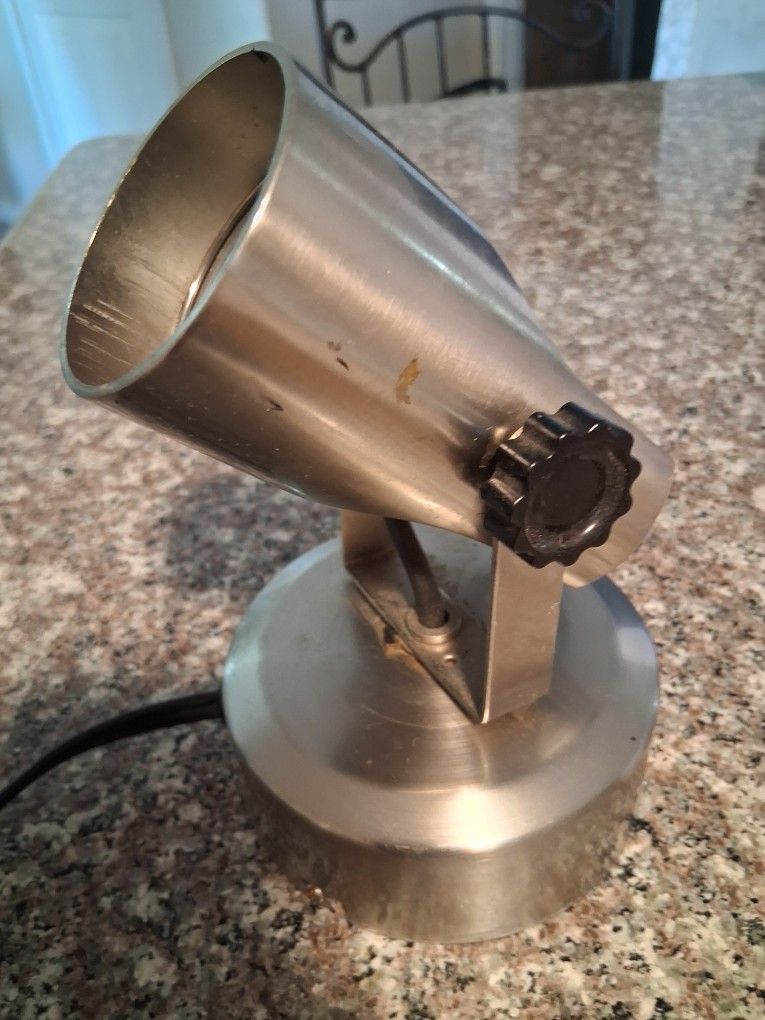 Adjustable Spotlight with adjustable angle. Stainless steel