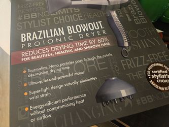 New Brazilian Blowout Proionic Professional Hair Dryer 1875W
 - moving sale!