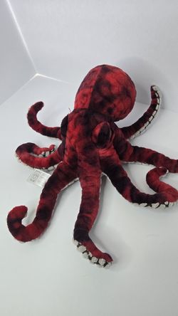 Fiesta Octopus Plush Doll Small 15 in Red Black White L63718 (COD0130)