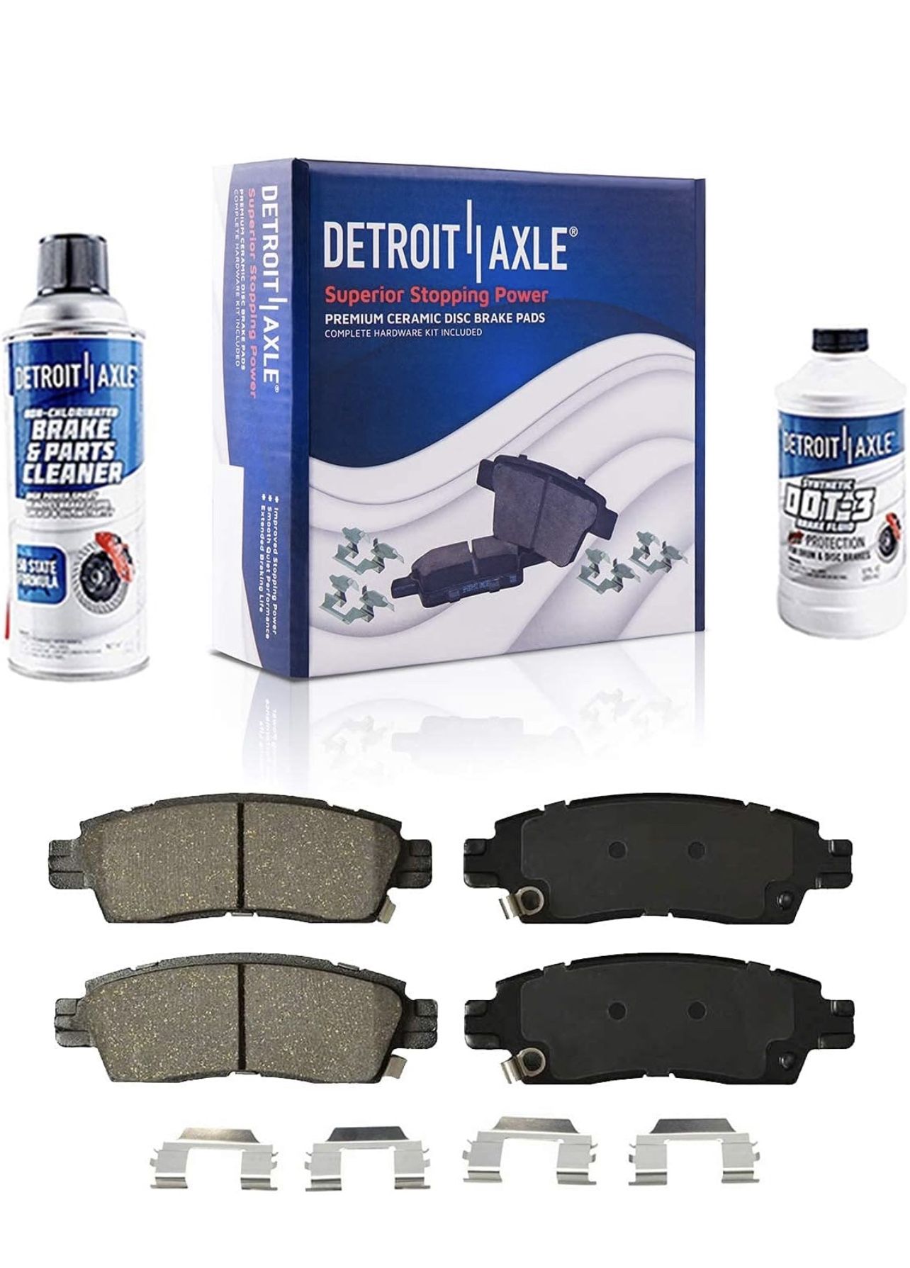 PREMIUM CERAMIC DISC BRAKE PADS KIT