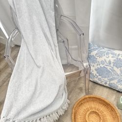 Ralph Lauren Pillows Basket Vase Chair, Blanket For Couch
