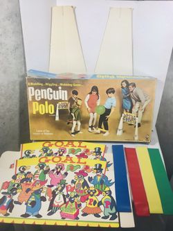Vintage 1968 Hasbro Penguin Polo Game