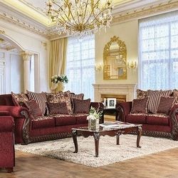 Sofa And Loveseat.    Made In USA Custom Made 