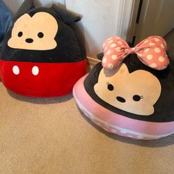 Mickey And Minnie Squishmallows