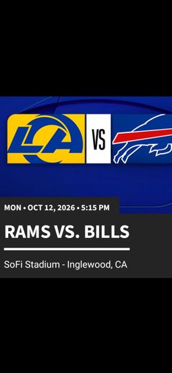 LOS ANGELES RAMS VS BUFFALO BILLS