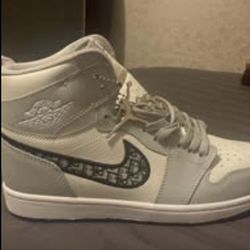 Dior x Jordan 1 high size 9.5