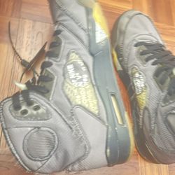 Off-White x Air Jordan 5 Retro SP 'Muslin'