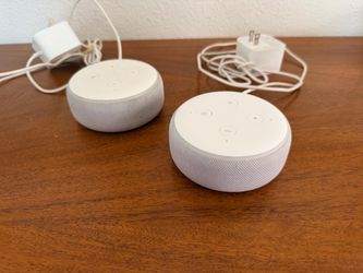 Amazon Echo Dot - Third Generation (x2)