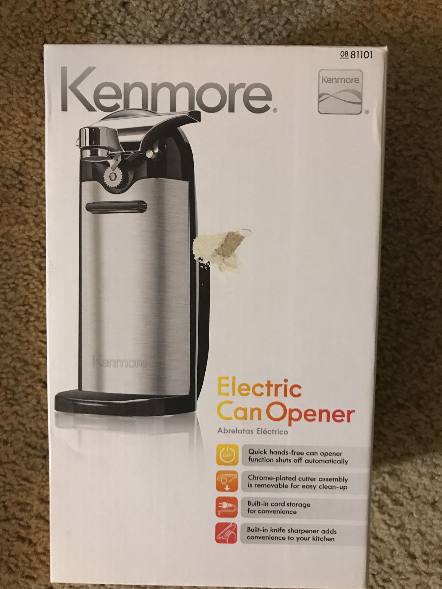 Kenmore electronic can opener