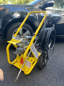Honda power washer with new pump