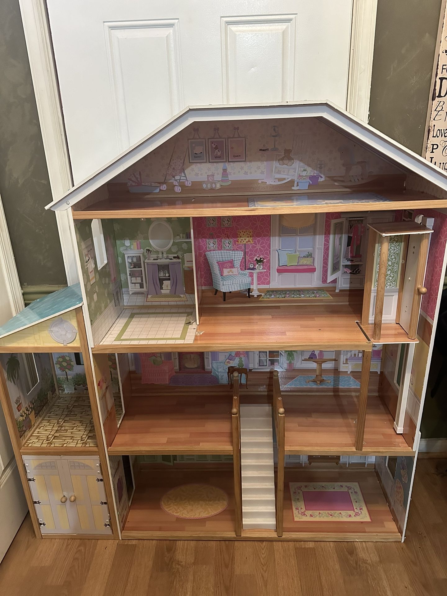 Kid Kraft Wooden Doll House