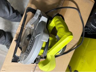 RYOBI Corded Circular Saw + BLACK+DECKER Jigsaw