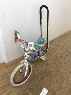 Kid training bike tires need air