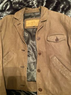 Timberland Cowhide Leather Jacket