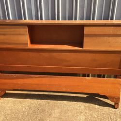 Vintage Bookcase Headboard