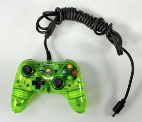 Xbox PowerA #105660-FR Mini Transparent Green Wired Controller Tested