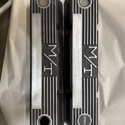 Holley MT Small block Chevy valve cover