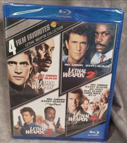 brand new sealed blu ray lethal weapon 4 film collection bluray
