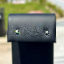 Jewelry 14k solid white gold 0.16CTW natural diamond stud earrings