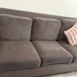 Grey sofa