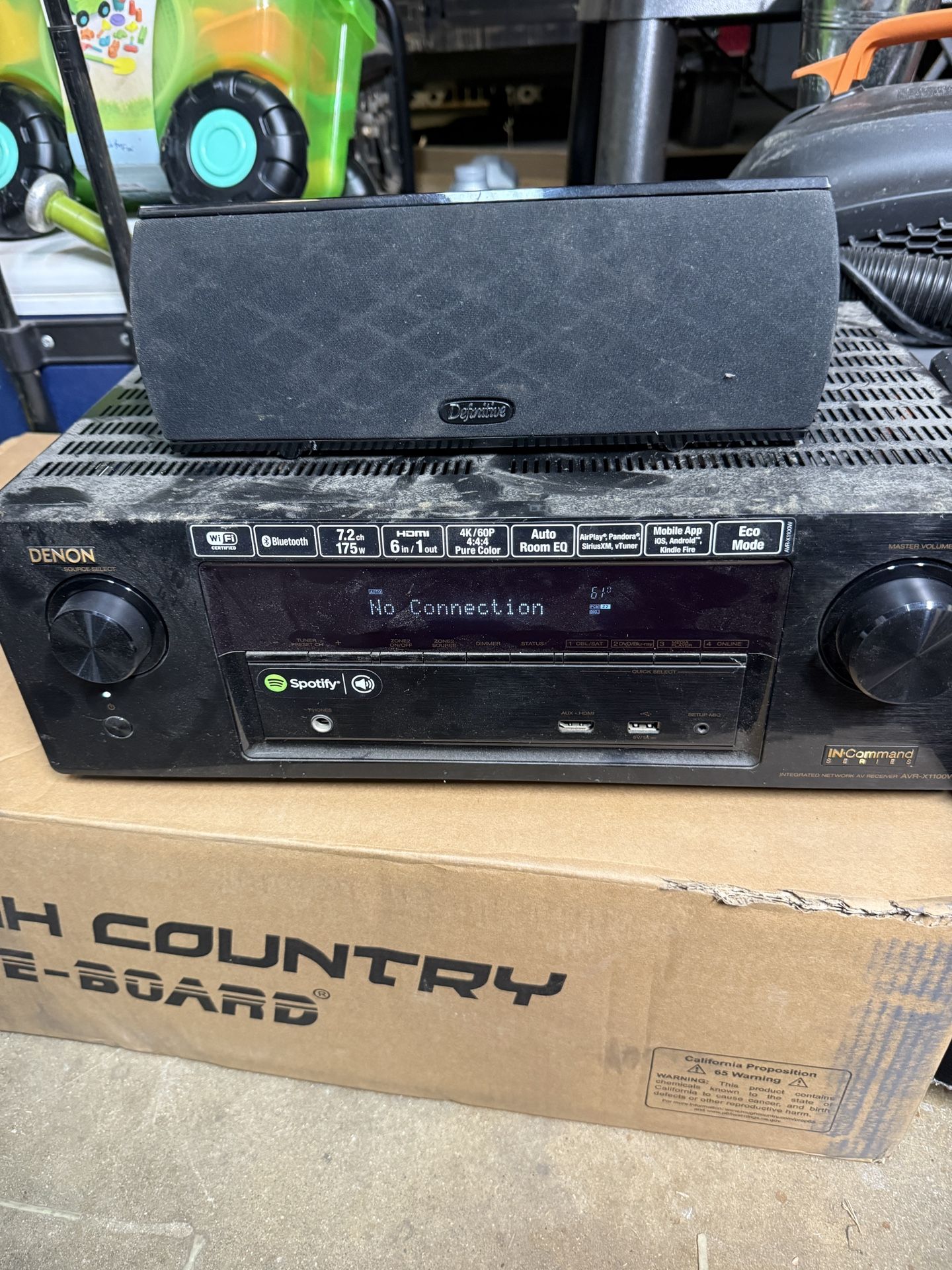 Denon Receiver 7.2 Ch