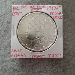 1904o Morgan Silver Dollar