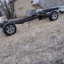 2007 Dodge Ram Frame Only  No Front Front Differential And No Rear Differential Also.