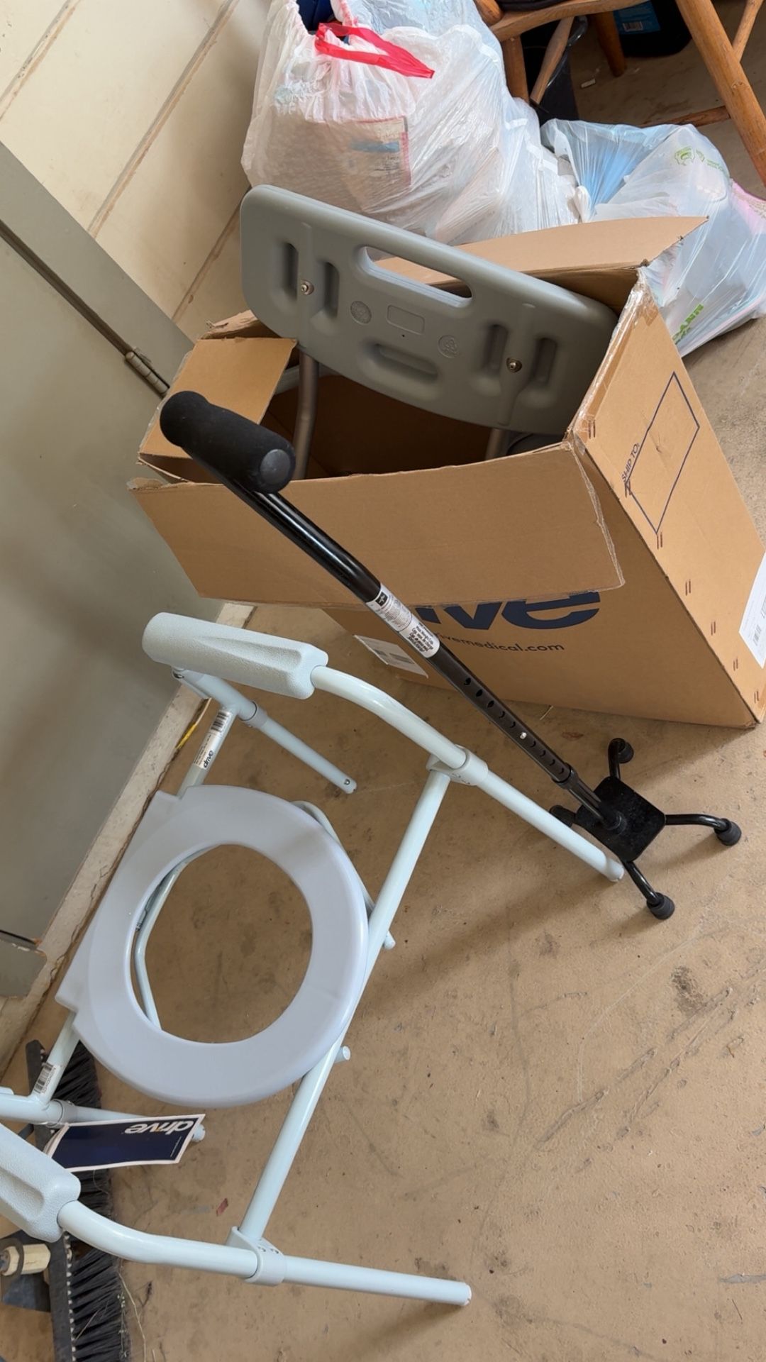 Walker Toilet Seat And Shower Chair
