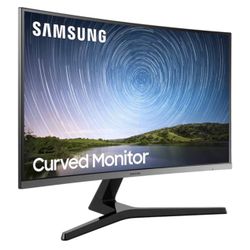 SAMSUNG 32" Class CR50 Curved Full HD Monitor - 60Hz Refresh - 4ms Response Time - LC32R502FHNXZA