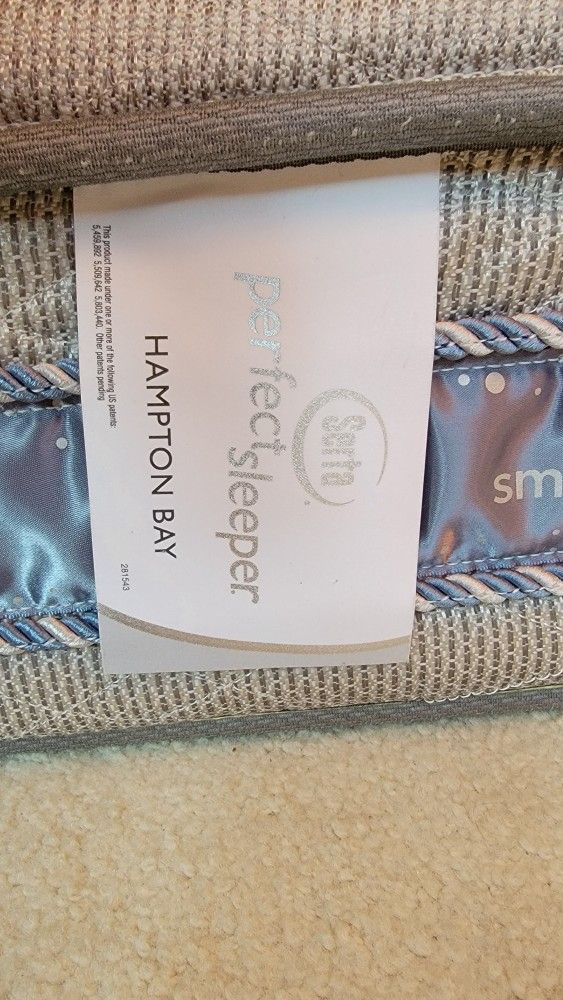 Mattress King Size Serta Perfect Sleeper Hampton Bay Super Pillowtop