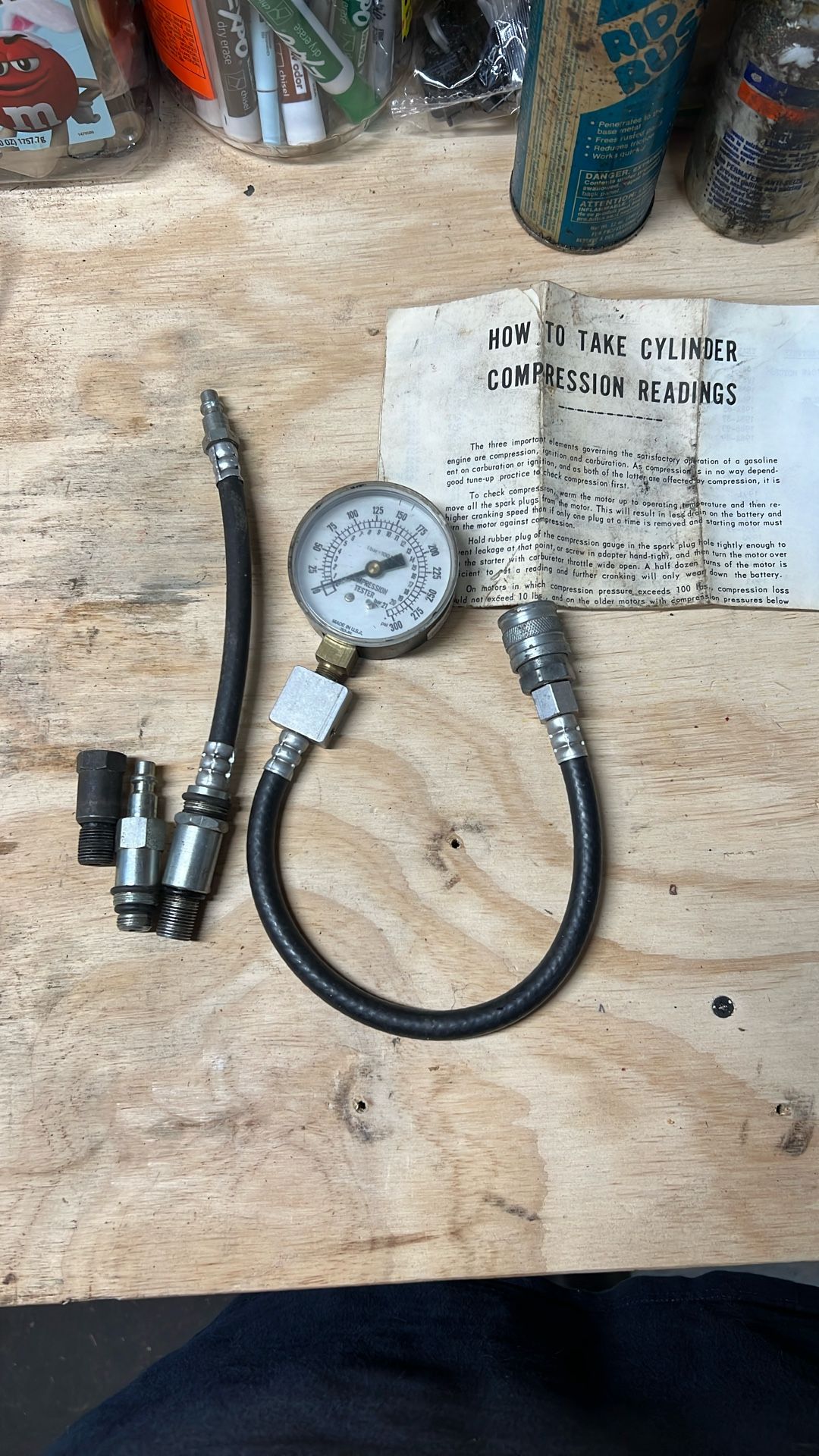 Automotive Compression Tester