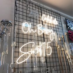 Neon Signs (happy Birthday, Oh Baby, Sweet 16, Sweet 15, Wedding, Let’s Celebrate, Let’s Party…)