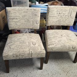 Armless Accent Chair