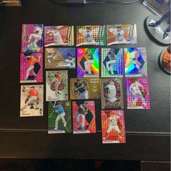 17 Card Mosaic Baseball Lot 2021 