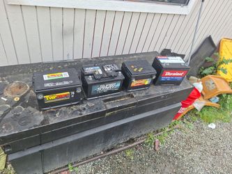 Batterys 50 Dollars Each All Hold Charge